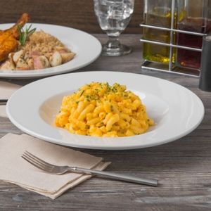 WORLD Tableware Bright White Pasta Bowl Set of 4